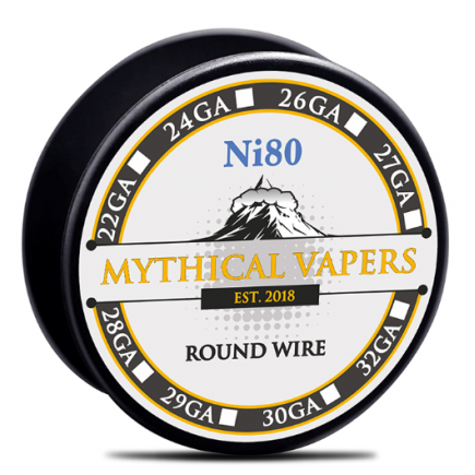Mythical Vapers - Wire Ni80 22ga (0.64 mm) 10m